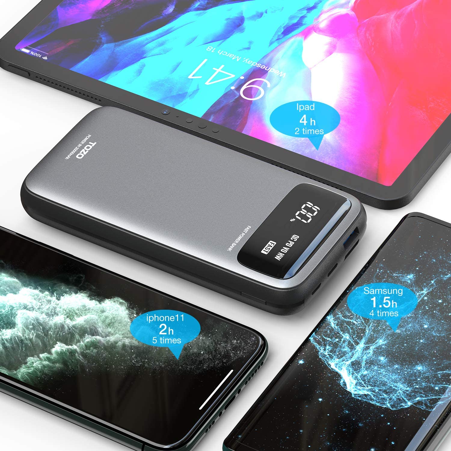 TOZO PB2 Power Bank - Image 6